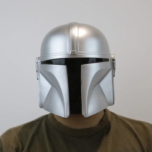 STAR WARS CASCO RÉPLICA THE MANDALORIAN, CASCO MANDALORIANO RÉPLICA NUEVO - Foto 2 di 3