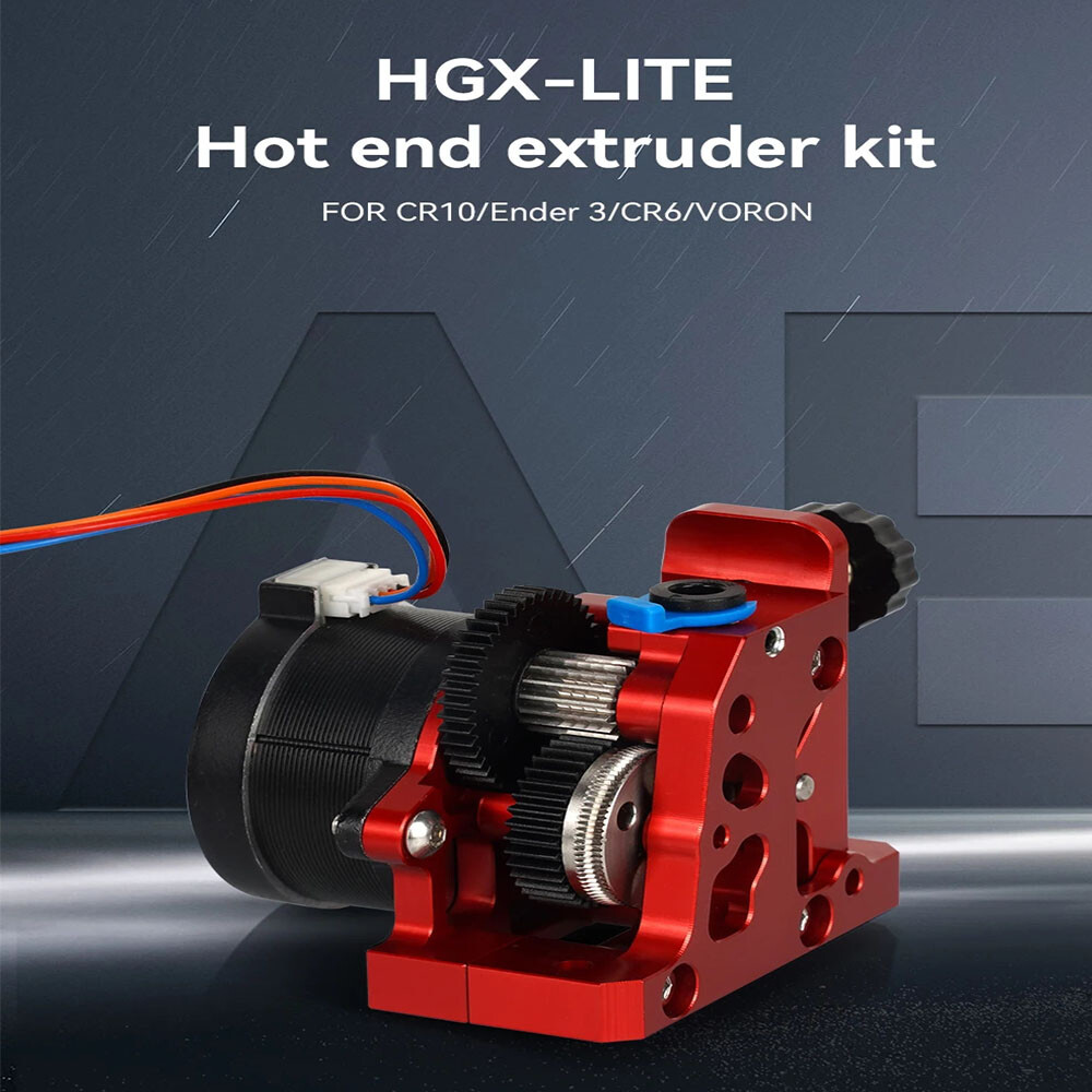 Redrex HGT Extruder Dual Drive – Für NEMA14 36mm Motor, Bowden/Direct, Für Ender 3 & CR-10 Serie
