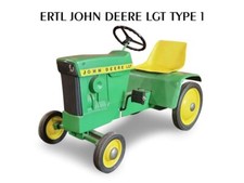 ERTL John Deere LGT Type 1 Pedal Tractor Metal Sign: 12x16"  Free Shipping