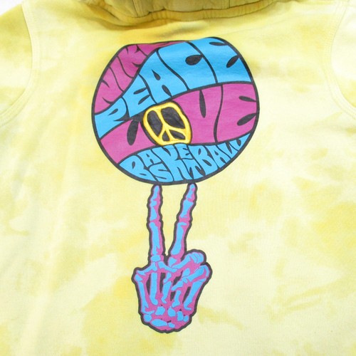 Nike Tie Dye Youth Large Peace Love Basketball Hoodie Grateful Dead Style - Picture 6 of 7
