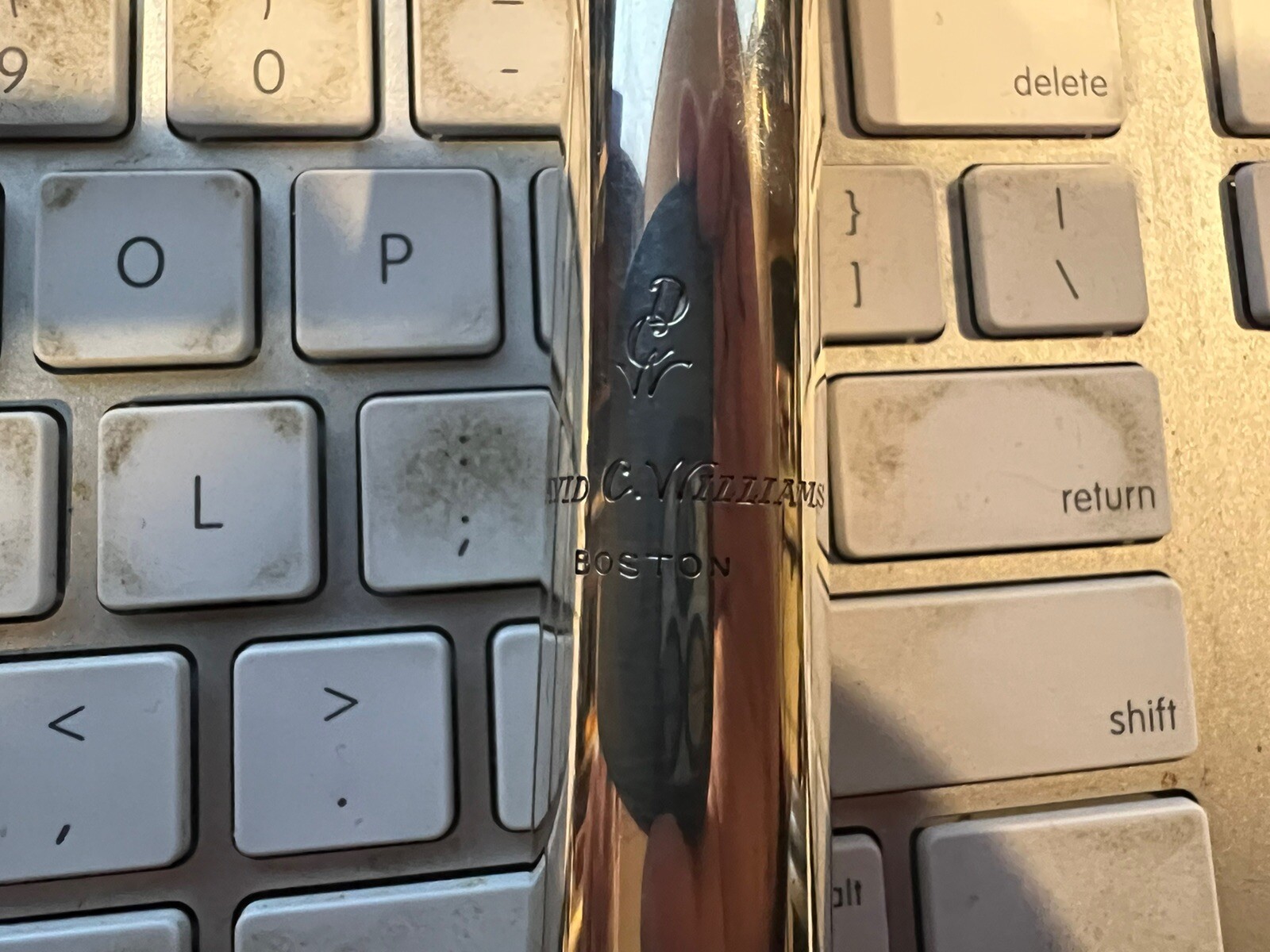 David C Williams (DCW) Solid Sterling Silver Handmade Flute Headjoint