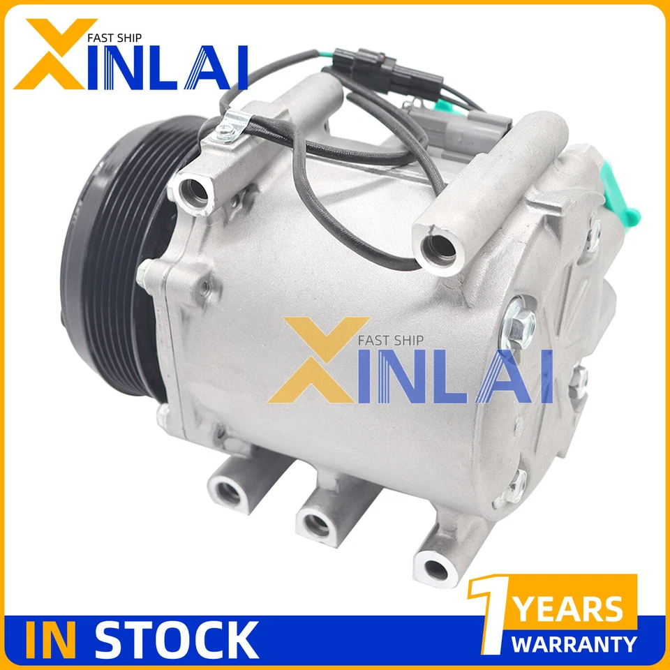 Compresor de CA de 12 V con embrague compatible con Mitsubishi Fuso Canter FE70DB FE71JB FE72DB Foto 2 de 4