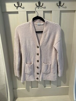 Gap Kids Cardigan Size XL Soft Pink Button Up Long Sleeve Knit Top Sweater - Image 1 of 3