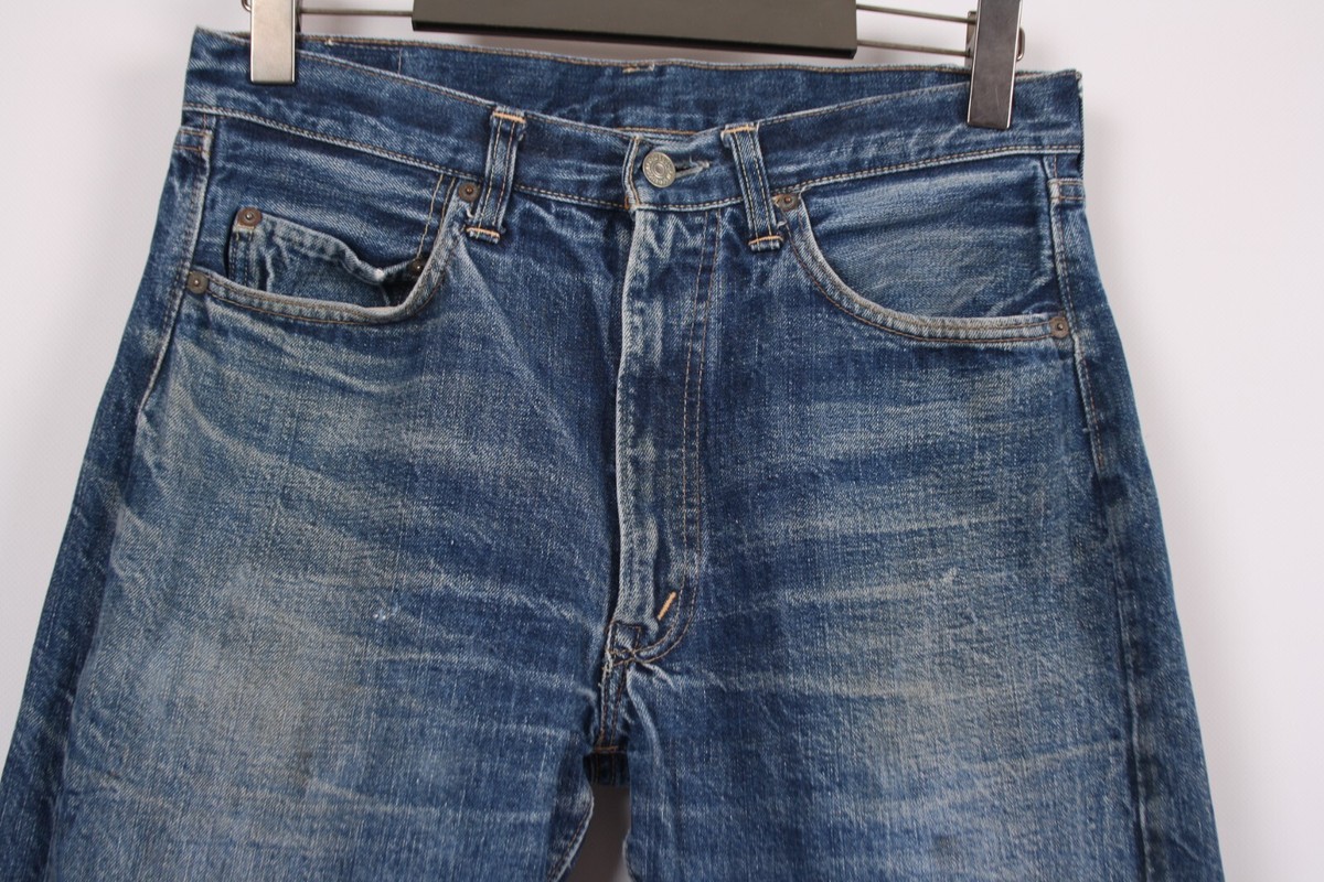 Vintage 60s Levis 502 0117 Jeans Selvedge Big E Talon Zip Vintage 60s Levis 502 0117 Jeans Selvedge Big E Talon Zip