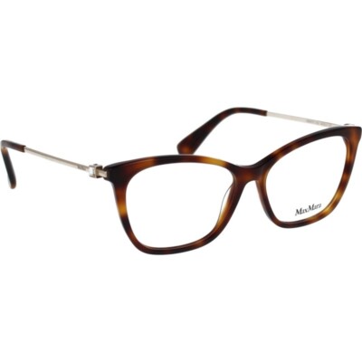 MAXMARA キャットアイフレムメカネ MM5070 052 Max Mara MM5070 052 Tortoise Plastic Cat Eye Eyeglasses