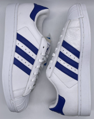 Vintage adidas Originals Superstar II White Royal 2007 351473 Size 7.5 NWOB  NOS | eBay