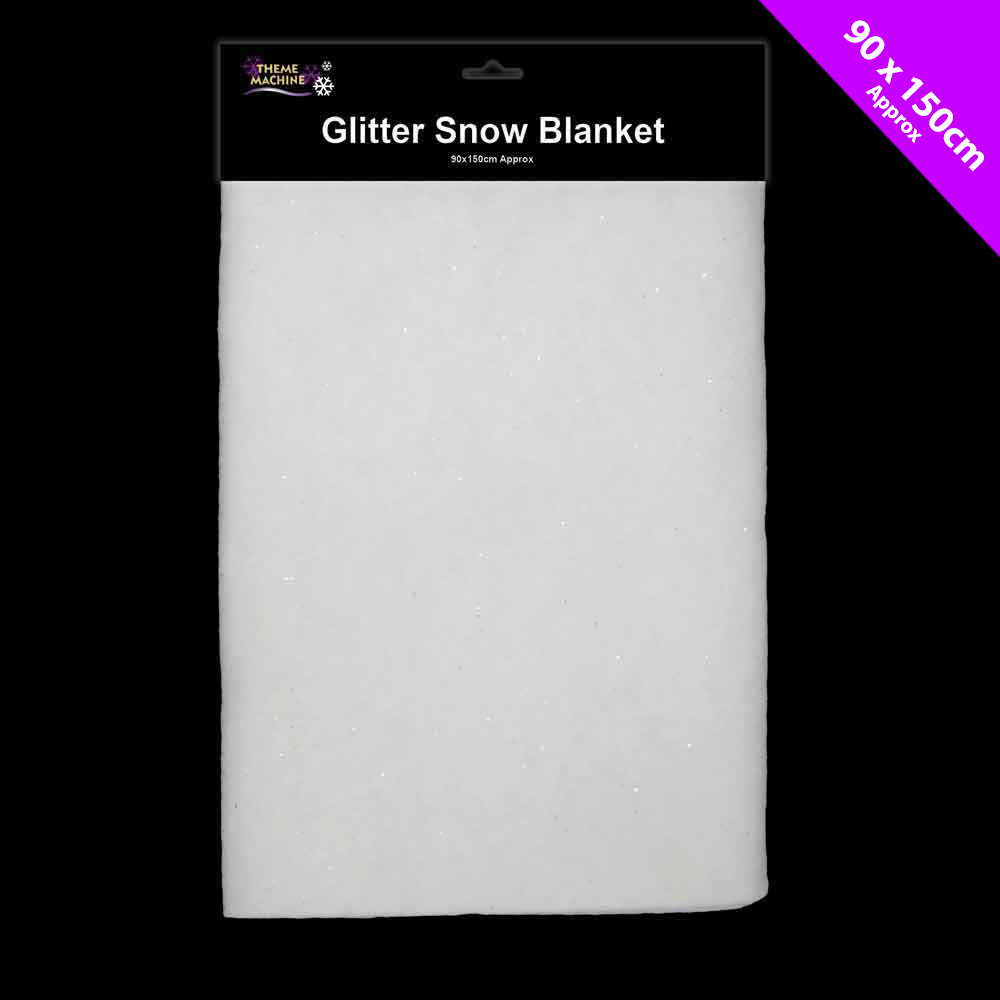 Glitter Snow Blanket Fake Snow Winter Theme Party Christmas