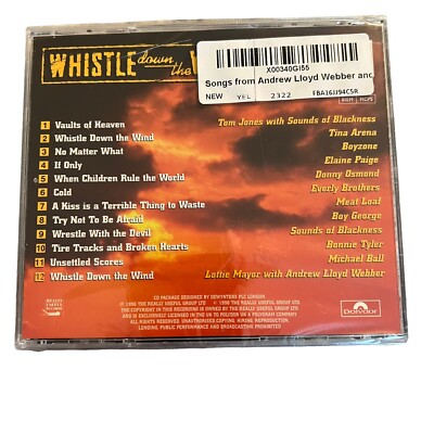 Whistle Down the Wind' - Music CD Songs By:Andrew Webber,Jim