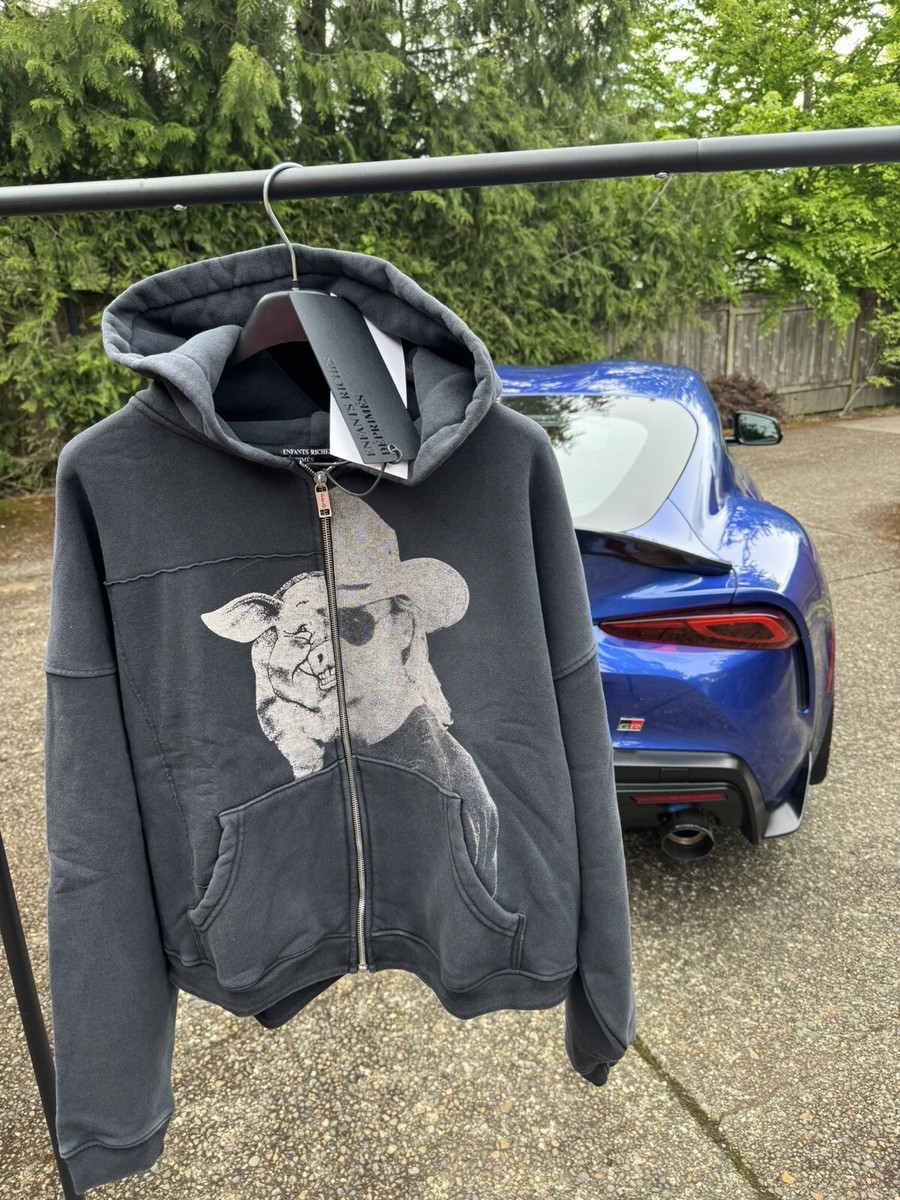 ENFANTS RICHES DEPRIMES PIG ALLEN JACKSON ASSEMBLAGE ZIP UP ENFANTS RICHES DEPRIMES PIG ALLEN JACKSON ASSEMBLAGE ZIP UP
