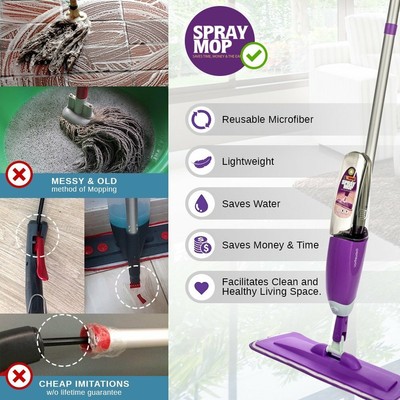 flash power spray mop