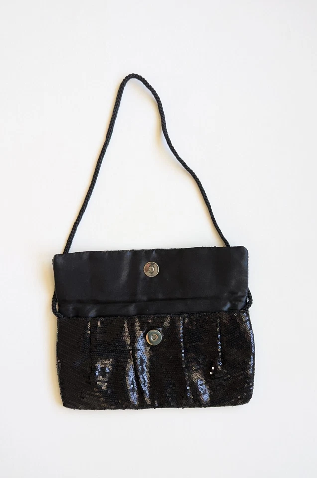Style And Co Black Beaded Clutch - Image 3 of 4