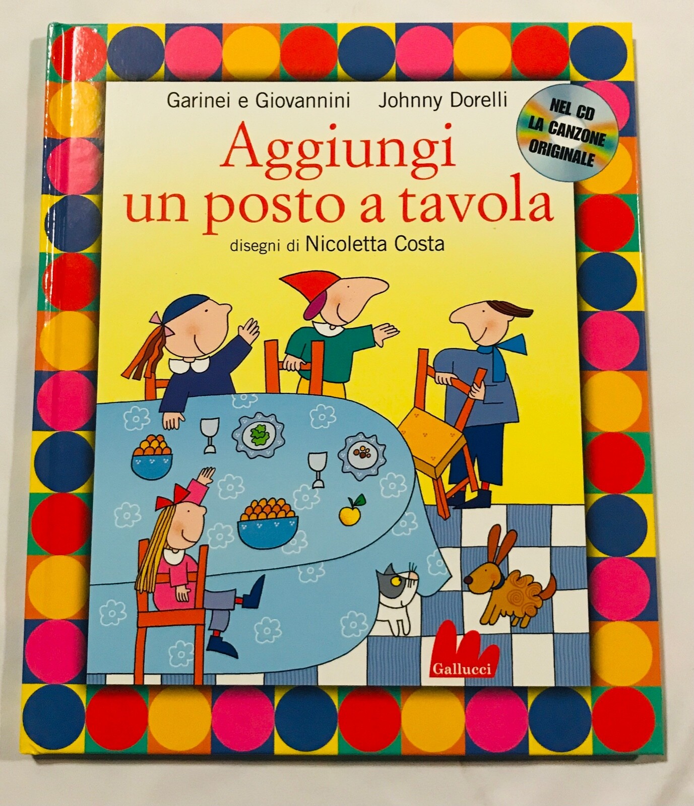 Aggiungi un Posto a Tavola Garinei Giovannini Dorelli CD + Libro N. Costa Raro