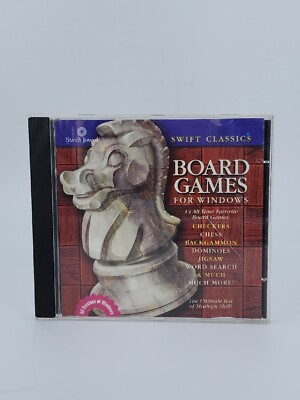 Swift Classics - Board Games for Windows - PC CD-ROM - COSMI 1998