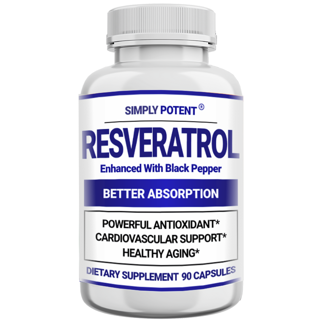 Resveratrol 1000mg Tran Resveratrol 500mg Antiaging Antioxidant 90