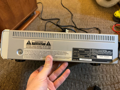 Denon Mini ADV-M71 DVD Surround Receiver with remote and step down