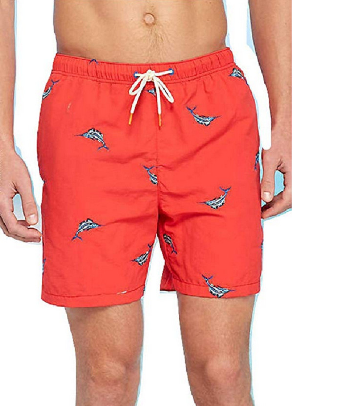 6-дюймовые плавки Tommy Bahama Naples Marlin Coast цвета красной вишни S 15990₽