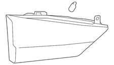 Genuine Lexus Back Up Light Assembly 81580-0E090