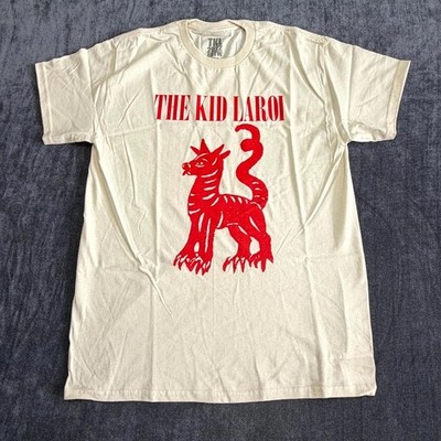 TKL 2022 EOWT Sketch T-Shirt Unisex Medium Ivory Graphic Print Short Sleeve