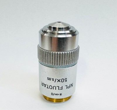 Leitz NPL Fluotar 50X/0.85 Infinity Corrected Microscope Objective Lens 569196
