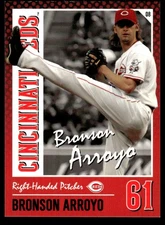 2008 Kahn's Cincinnati Reds Bronson Arroyo