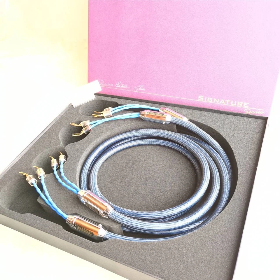 Siltech Classic Anniversary 770L Speaker Cable banana plug Connector 2.5m Y-lug - Image 3 of 4