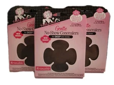 Hollywood Fashion Secrets Reusable Contour Tape Deep Skin Tones 3 Pkg 24 Pieces