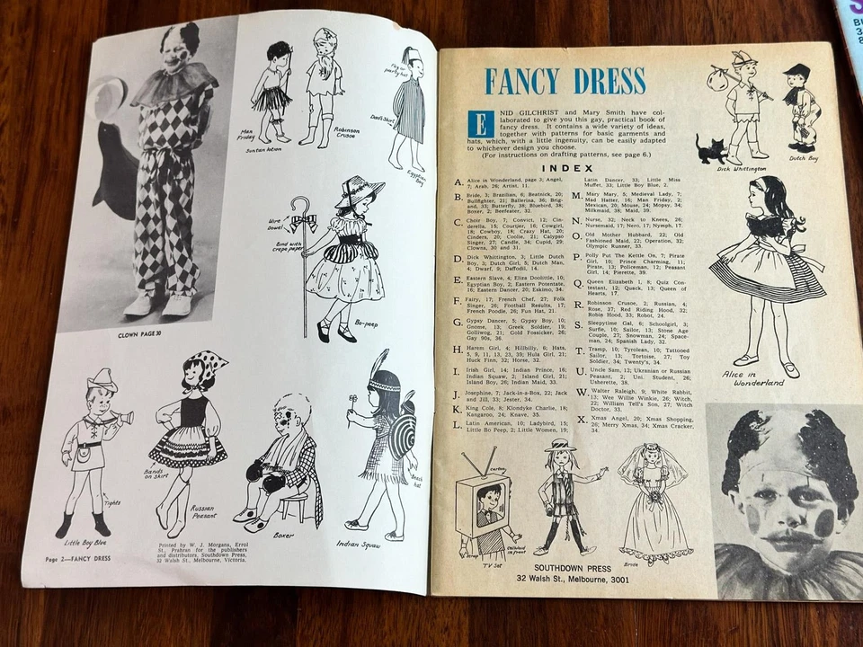 2x Vintage Enid Gilchrist Sewing Pattern Books: "70s Styles" & "Fancy Dress" - image 3 of 4