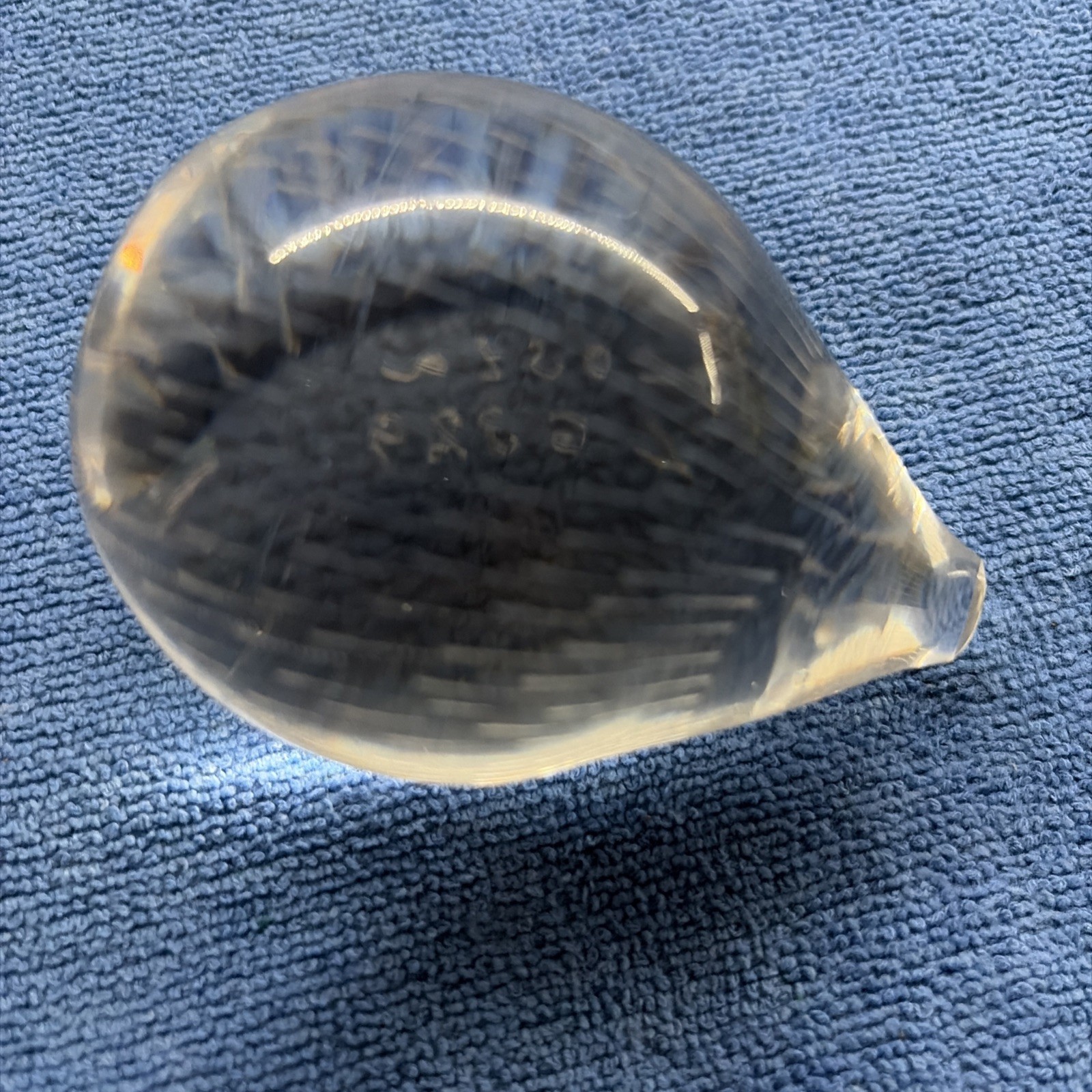 Art Glass KOSTA BODA L9329 Crystal HEDGEHOG PORCUPINE Paperweight, 3 1/4"