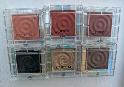 L'Oreal Paris Oil Eyeshadow  Lidschatten mit Edlen Olen |  Farbauswahl