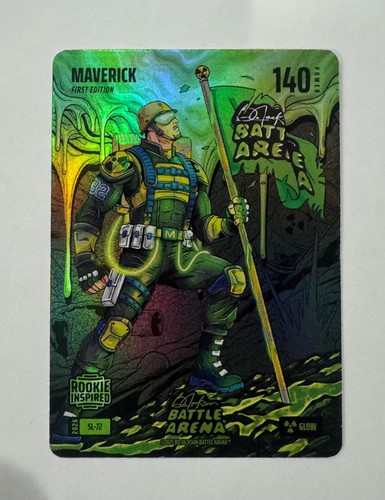 2026 Bo Jackson Battle Arena Maverick (Cooper Flagg) Slime Glow Case Hit SSP RC