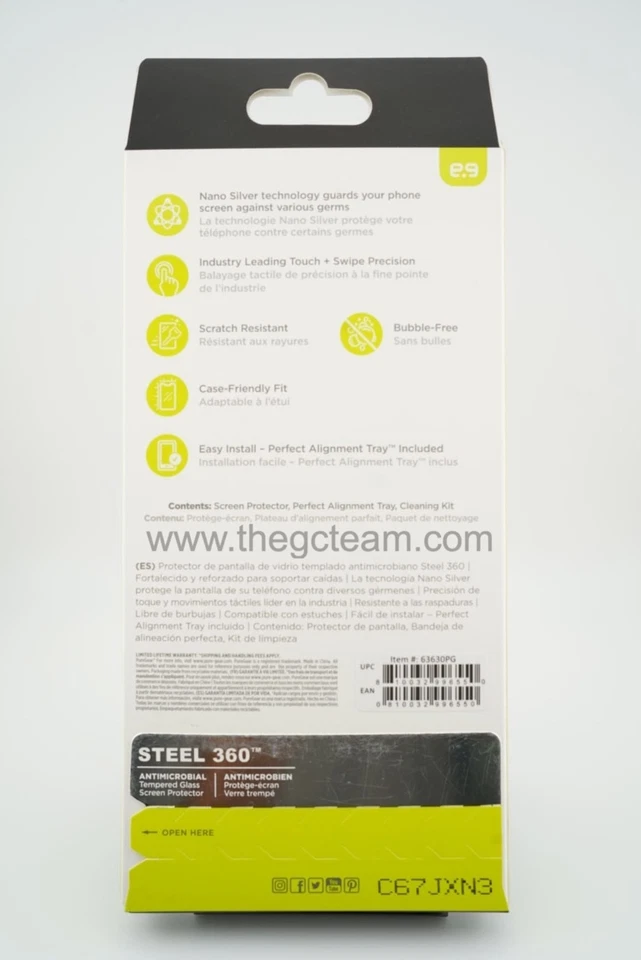 PureGear Steel 360 Screen Protector for Apple iPhone 16e/14 Pro/14/13 Pro/13 - Image 4 of 4