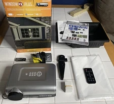 WINDOW FX Animated Window Projector Kit Holiday Scenes Christmas Halloween EUC