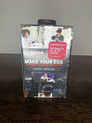 Canon EOS Webcam Accessories Starter Kit NEW