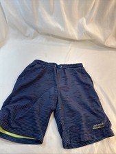 Eddie Bauer Boys Youth Hybrid Everyday/swim Shorts Quick Dry Mesh-Lined M 10/12