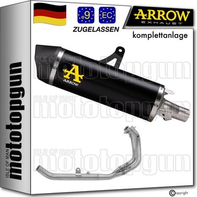 ARROW KOMPLETTANLAGE KK MRT SCHWARZ C HONDA AFRICA TWIN CRF 1100 L 2025 25