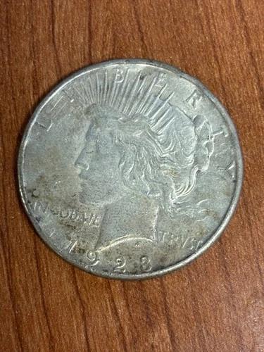 1923-S Peace Dollar (Very Good)