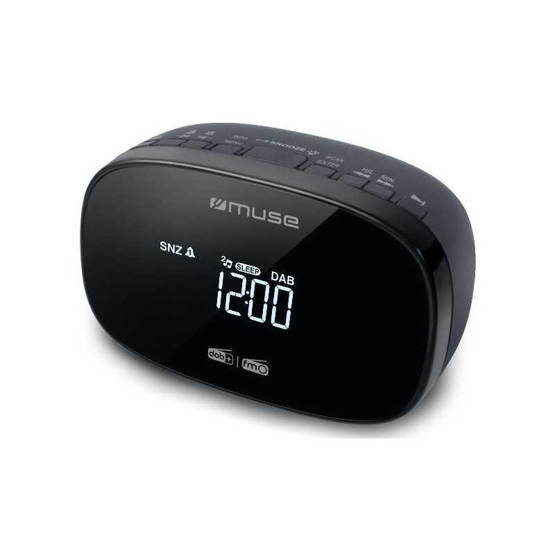 Radio réveil Muse M150CDB pour ne plus rater le réveil grâce à la pile de secours