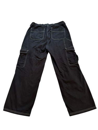 Urban Outfitters BDG High-Waisted Contrast Stitch Skate Jean – Black Size W34 - Picture 8 of 11