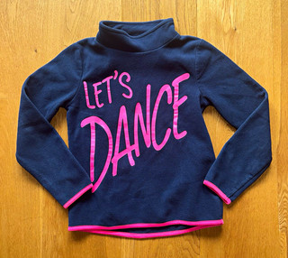 here there Fleecepullover Pullover „LET’S DANCE“ Gr. 134/140 SEHR GUTER Z.!