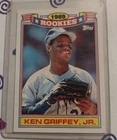 1990 Topps 1989 Rookies Ken Griffey Jr. Seattle Mariners Card # 11 Vintage Nice