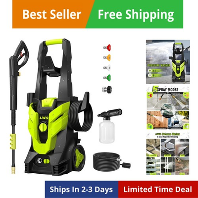 #ad Pressure Washer Portable Power Washer 4 Quick Connect Nozzles High Pressur... $202.88