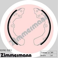 Zimmermann Bremsbackensatz, Feststellbremse Hinterachse U.A. FüR Daihatsu