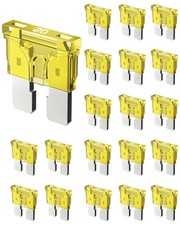 20 Pcs 20A Standard Car Fuses - 20 AMP Automotive Fuses ATO/APR/ATS , 32V 12/24