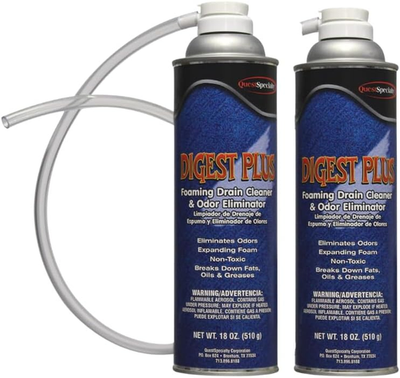 #ad #ad DIGEST plus Foaming Drain Cleaner and Odor Eliminator 2 Count $27.92