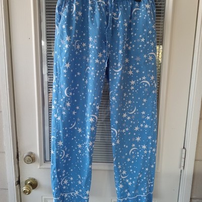Printfresh Women's Pajama Pants  Bottoms Size Small Celestial Moon Stars