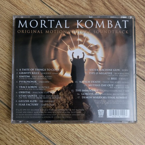 RARE PROMO: Mortal Kombat (The Album) + Motion Picture Soundtrack CD Video Game - Picture 11 of 19