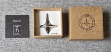 Foreverspin MIRROR TITANIUM TOP in box FIRST EDITION w Certificate Authenticity 