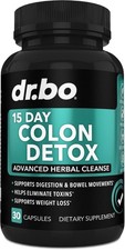 Colon Cleanser Detox for Weight Flush - 15 Day Intestinal Cleanse Pills  Pro...