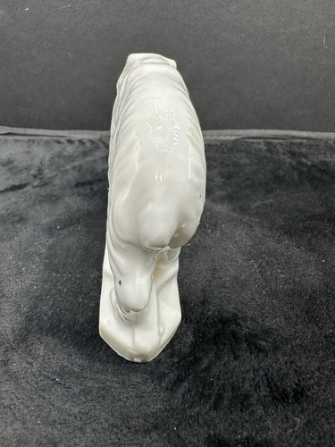 CERAMIC POLAR BEAR FIGURINE MADE IN JAPAN - Picture 4 of 5