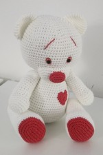 HAND CROCHETED AMIGURUMI LOVABLE TEDDY BEAR